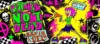 Punks Not Dead Radio Show promotional banner featuring a cartoon punk with pink hair, a megaphone and a boombox